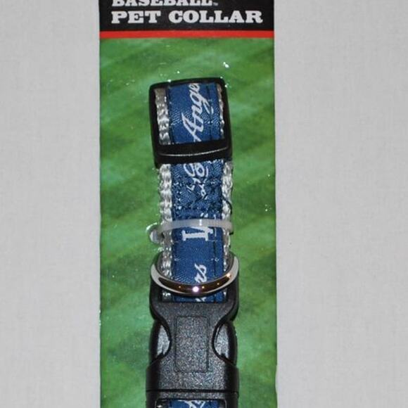 NWT MED * Dodgers Dog Collar * Adjustable - Picture 2 of 2